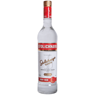 Stolichnaya Russian Vodka 700ml-40% 
