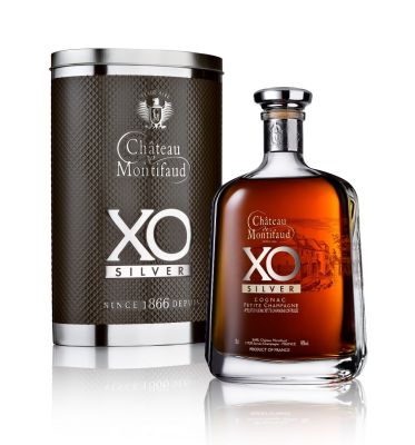 Montifaud Cognac XO Silver Decanter